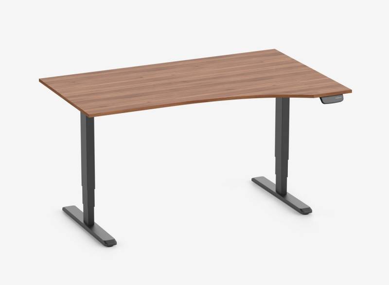 Ergolutions Schreibtisch PRIMUS elektrisch höhenverstellbarer Freiformschreibtisch, 140 kg Traglast / App / Leise / Timer / Memory / Kollisionssensor Ergolutions Schreibtisch PRIMUS elektrisch höhenverstellbarer Freiformschreibtisch, 140 kg Traglast / App / Leise / Timer / Memory / Kollisionssensor von Ergolutions