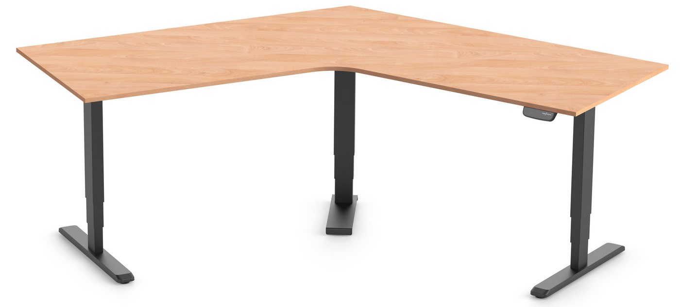 Ergolutions Schreibtisch PRIMUS elektrisch höhenverstellbarer Winkelschreibtisch, 180 kg Traglast / Leise / Timer / Memory / Kollisionssensor Ergolutions Schreibtisch PRIMUS elektrisch höhenverstellbarer Winkelschreibtisch, 180 kg Traglast / Leise / Timer / Memory / Kollisionssensor von Ergolutions