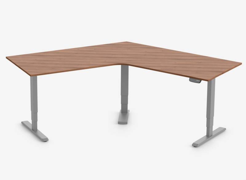 Ergolutions Schreibtisch PRIMUS elektrisch höhenverstellbarer Winkelschreibtisch, 180 kg Traglast / Leise / Timer / Memory / Kollisionssensor Ergolutions Schreibtisch PRIMUS elektrisch höhenverstellbarer Winkelschreibtisch, 180 kg Traglast / Leise / Timer / Memory / Kollisionssensor von Ergolutions