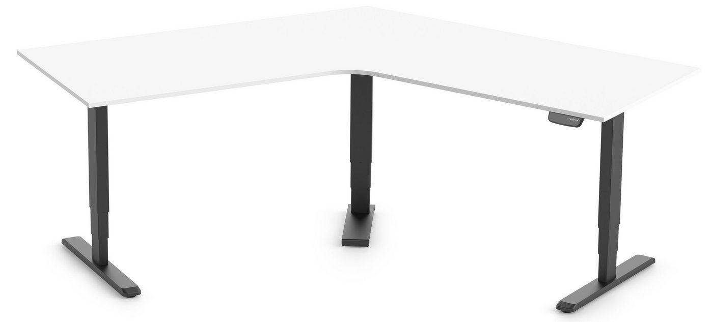Ergolutions Schreibtisch PRIMUS elektrisch höhenverstellbarer Winkelschreibtisch, 180 kg Traglast / Leise / Timer / Memory / Kollisionssensor Ergolutions Schreibtisch PRIMUS elektrisch höhenverstellbarer Winkelschreibtisch, 180 kg Traglast / Leise / Timer / Memory / Kollisionssensor von Ergolutions
