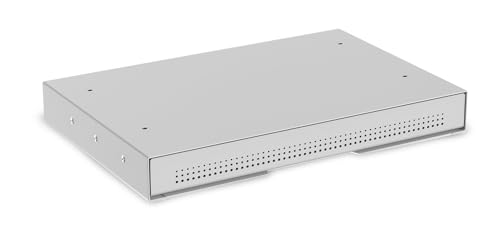 Ergolutions® Unterbau Schublade Slimline Grau - Flache, Einfache Montage, Vollauszug, Für Büromaterial, Laptop, Tablet, Stahl, Traglast 10kg, Für Steh-/Sitz-Schreibtische Ergolutions® Unterbau Schublade Slimline Grau - Flache, Einfache Montage, Vollauszug, Für Büromaterial, Laptop, Tablet, Stahl, Traglast 10kg, Für Steh-/Sitz-Schreibtische von Ergolutions