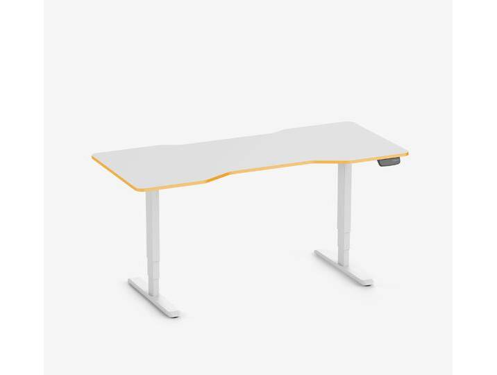 Primus Gamingschreibtisch Cockpit, Weiß Klassik Sundown 180x80 Primus Gamingschreibtisch Cockpit, Weiß Klassik Sundown 180x80 von Ergolutions