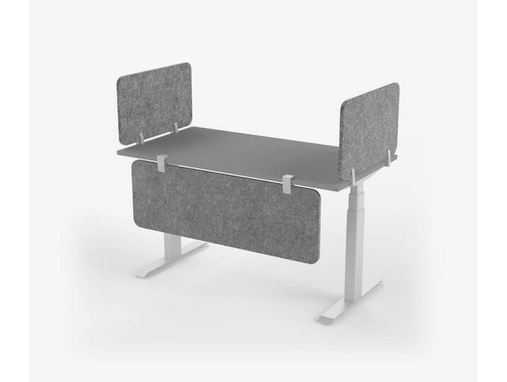 Schreibtisch Akustik Trennwand 40x80 Oberhalb Rot Schreibtisch Akustik Trennwand 40x80 Oberhalb Rot von Ergolutions