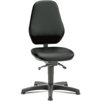 bimos Arbeitsdrehstuhl Alpha II, Rollen, schwarz von bimos
