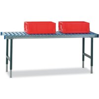 Rollenbahntisch ohne Arbeitsfläche für Rocholz Packtisch-System, BxT 1.955 x 640 mm von Rocholz