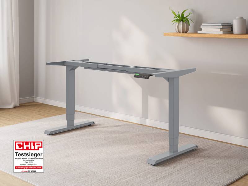 Desktopia Pro X - Elektrisch höhenverstellbarer Schreibtisch mit Memory-Display Desktopia Pro X - Elektrisch höhenverstellbarer Schreibtisch mit Memory-Display von Ergotopia