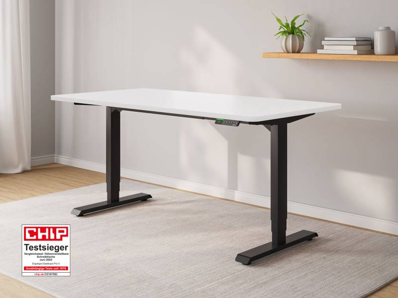 Desktopia Pro X - Elektrisch höhenverstellbarer Schreibtisch mit Memory-Display Desktopia Pro X - Elektrisch höhenverstellbarer Schreibtisch mit Memory-Display von Ergotopia