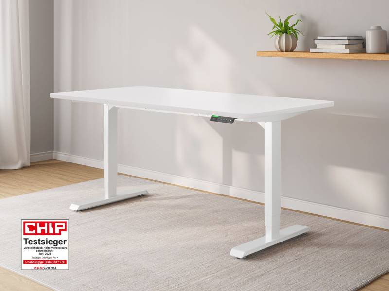Desktopia Pro X - Elektrisch höhenverstellbarer Schreibtisch mit Memory-Display Desktopia Pro X - Elektrisch höhenverstellbarer Schreibtisch mit Memory-Display von Ergotopia