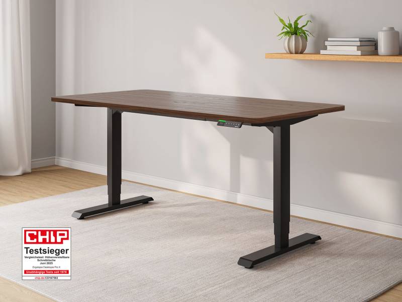 Desktopia Pro X - Elektrisch höhenverstellbarer Schreibtisch mit Memory-Display Desktopia Pro X - Elektrisch höhenverstellbarer Schreibtisch mit Memory-Display von Ergotopia