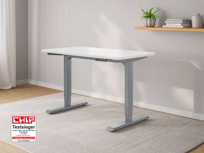 Desktopia Pro X - Elektrisch höhenverstellbarer Schreibtisch mit Memory-Display Desktopia Pro X - Elektrisch höhenverstellbarer Schreibtisch mit Memory-Display von Ergotopia