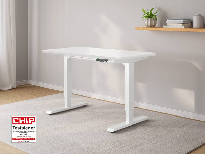 Desktopia Pro X - Elektrisch höhenverstellbarer Schreibtisch mit Memory-Display Desktopia Pro X - Elektrisch höhenverstellbarer Schreibtisch mit Memory-Display von Ergotopia