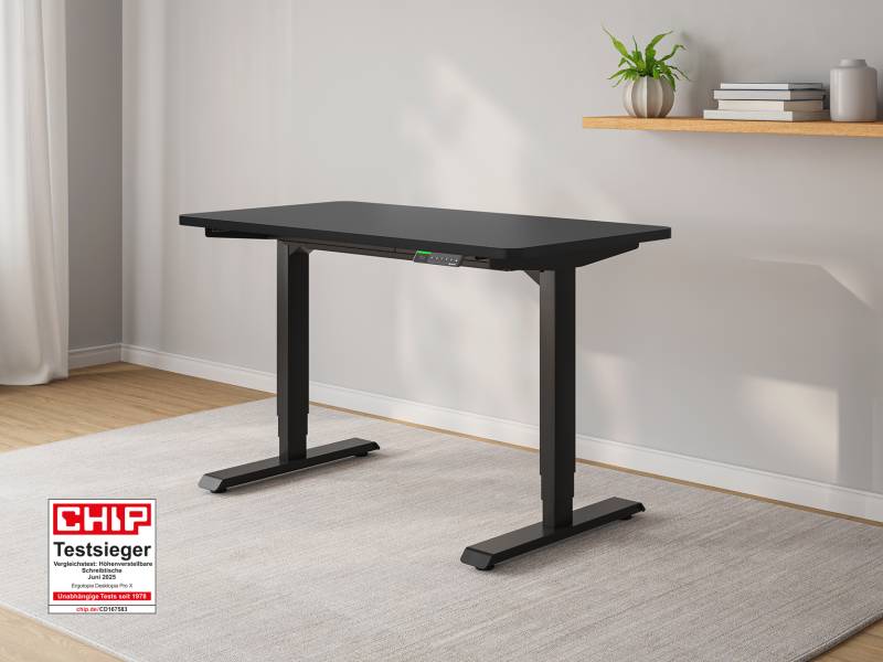 Desktopia Pro X - Elektrisch höhenverstellbarer Schreibtisch mit Memory-Display Desktopia Pro X - Elektrisch höhenverstellbarer Schreibtisch mit Memory-Display von Ergotopia