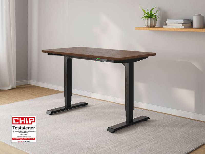 Desktopia Pro X - Elektrisch höhenverstellbarer Schreibtisch mit Memory-Display Desktopia Pro X - Elektrisch höhenverstellbarer Schreibtisch mit Memory-Display von Ergotopia