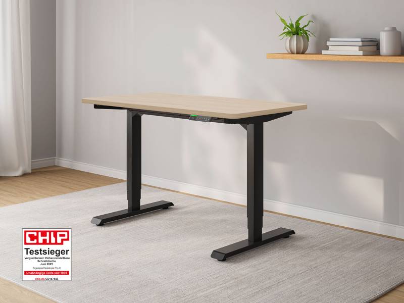 Desktopia Pro X - Elektrisch höhenverstellbarer Schreibtisch mit Memory-Display Desktopia Pro X - Elektrisch höhenverstellbarer Schreibtisch mit Memory-Display von Ergotopia