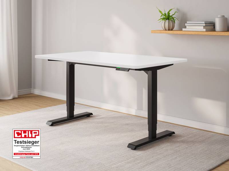 Desktopia Pro X - Elektrisch höhenverstellbarer Schreibtisch mit Memory-Display Desktopia Pro X - Elektrisch höhenverstellbarer Schreibtisch mit Memory-Display von Ergotopia