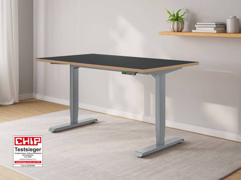 Desktopia Pro X - Elektrisch höhenverstellbarer Schreibtisch mit Memory-Display Desktopia Pro X - Elektrisch höhenverstellbarer Schreibtisch mit Memory-Display von Ergotopia