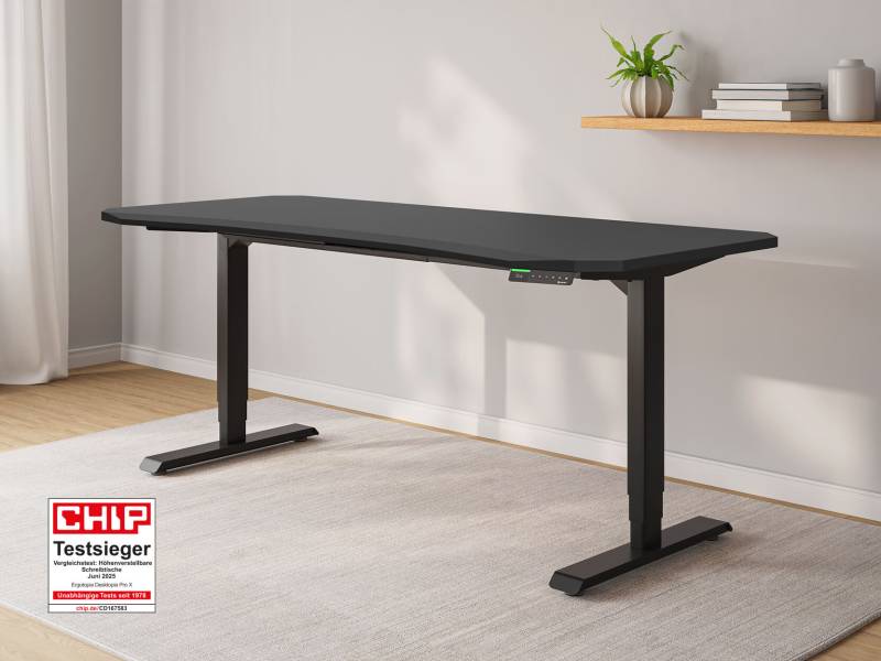 Desktopia Pro X - Elektrisch höhenverstellbarer Schreibtisch mit Memory-Display Desktopia Pro X - Elektrisch höhenverstellbarer Schreibtisch mit Memory-Display von Ergotopia