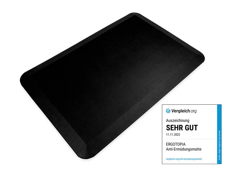 Ergotopia Anti-Ermüdungsmatte für Steharbeitsplätze / ergonomische Arbeitsplatzmatte zur Gelenkentlastung von Ergotopia