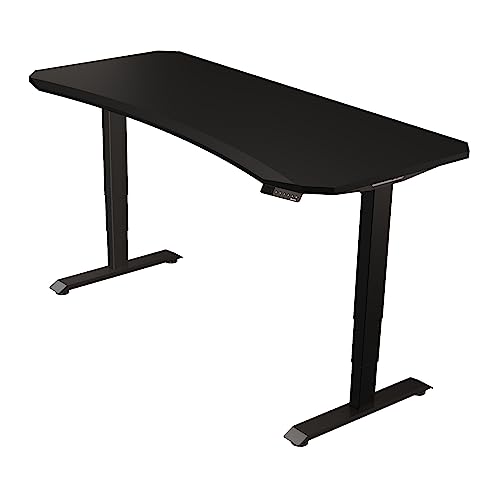 Ergotopia Desktopia GG - Premium Gaming Schreibtisch höhenverstellbar - Elektrisch höhenverstellbarer Gaming Tisch als ergonomisches Gaming Setup für maximales Spielvergnügen, 7 Jahre Garantie von Ergotopia