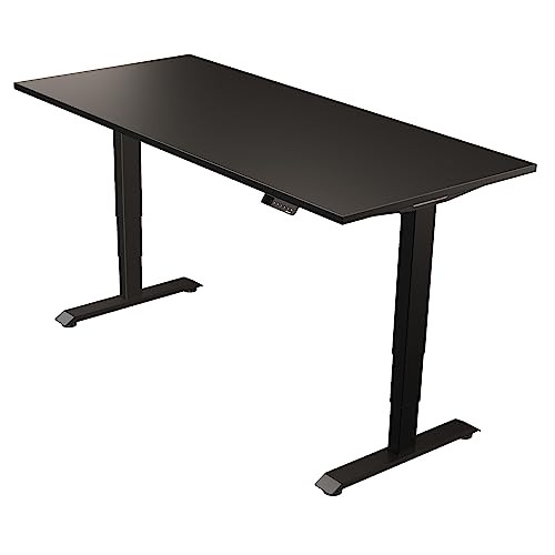 Ergotopia Desktopia GG - Premium Gaming Schreibtisch höhenverstellbar - Elektrisch höhenverstellbarer Gaming Tisch als ergonomisches Gaming Setup für maximales Spielvergnügen, 7 Jahre Garantie von Ergotopia