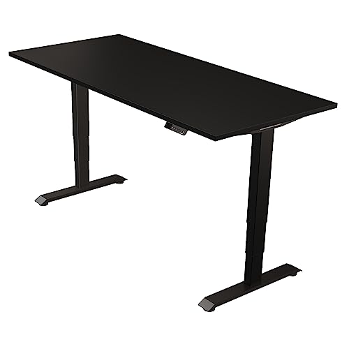 Ergotopia Desktopia GG - Premium Gaming Schreibtisch höhenverstellbar - Elektrisch höhenverstellbarer Gaming Tisch als ergonomisches Gaming Setup für maximales Spielvergnügen, 7 Jahre Garantie von Ergotopia