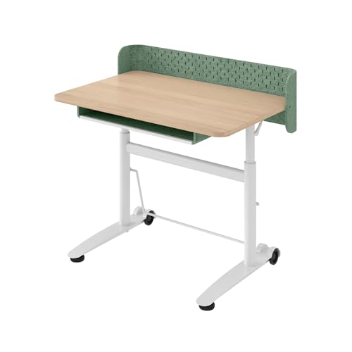 Ergotopia Kinderschreibtisch höhenverstellbar – ergonomischer Schülerschreibtisch für Kinder ab 6 Jahre, mitwachsender Schreibtisch für Grundschule & Hausaufgaben Ergotopia Kinderschreibtisch höhenverstellbar – ergonomischer Schülerschreibtisch für Kinder ab 6 Jahre, mitwachsender Schreibtisch für Grundschule & Hausaufgaben von Ergotopia