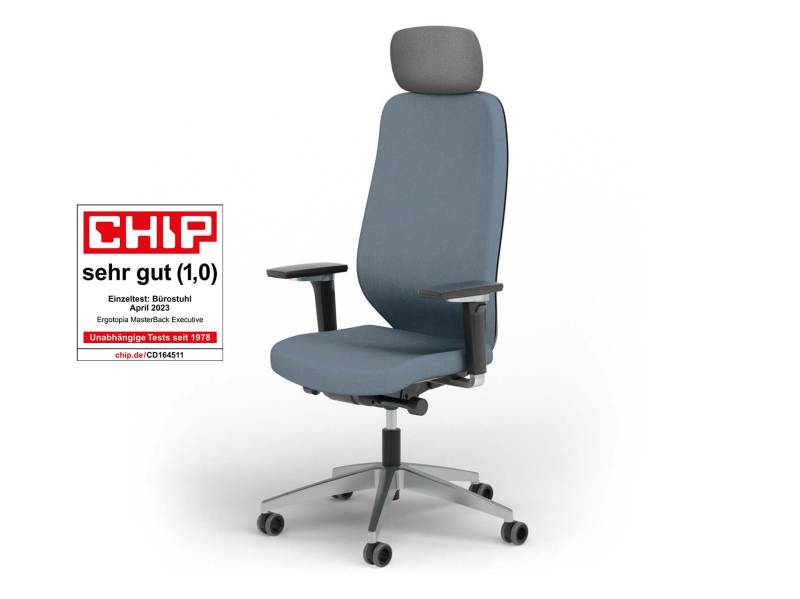 Ergotopia MasterBack Executive: Mordernes Design und ergonomische High-End-Bauteile der Extraklasse von Ergotopia