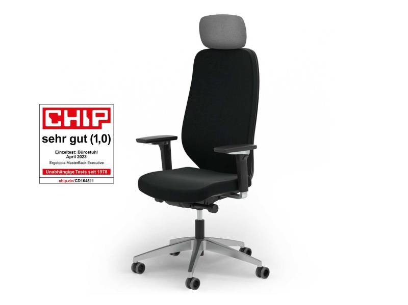 Ergotopia MasterBack Executive: Mordernes Design und ergonomische High-End-Bauteile der Extraklasse von Ergotopia