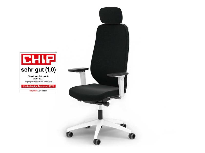 Ergotopia MasterBack Pro: Mordernes Design und ergonomische High-End-Bauteile der Extraklasse von Ergotopia