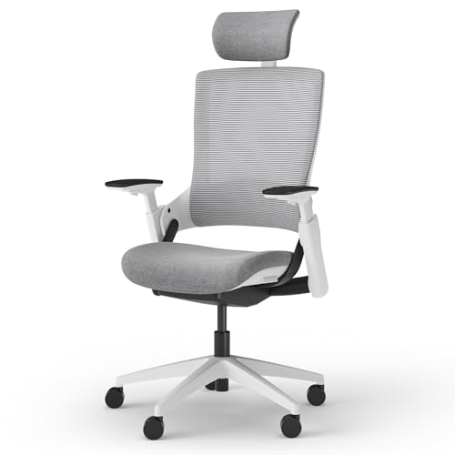 Ergotopia NextBack | Ergonomischer Bürostuhl gegen Rückenschmerzen | Schreibtischstuhl ergonomisch | Bürostuhl ergonomisch mit Kopfstütze & Armlehnen - 5 Jahre Garantie von Ergotopia