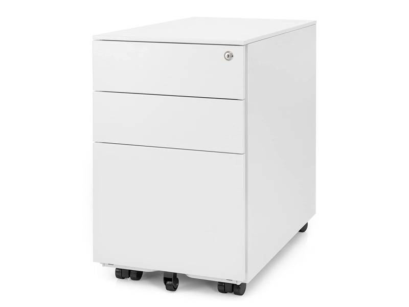 Ergotopia Rollcontainer mit 5 Jahren Garantie (Weiß) von Ergotopia