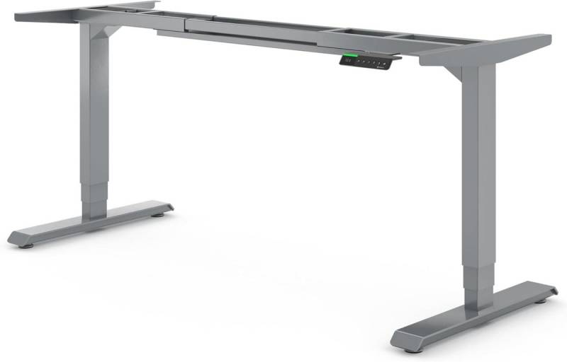 Ergotopia Schreibtisch Ergotopia® Desktopia Pro X Höhenverstellbarer Schreibtisch Gestell, elektrisch verstellbarer Bürotisch inkl. edlem OLED-Display von Ergotopia