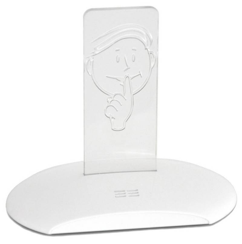 Ergotrading Akustikplatte Mein Sprechtrainer Kunststoff weiß von Ergotrading