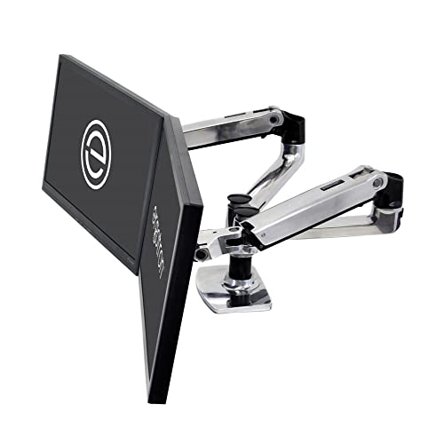 Ergotron 45-245-026 LX 2fach Monitor-Tischhalterung 38,1cm (15) - 68,6cm (27) Höhenverstellbar, N von Ergotron