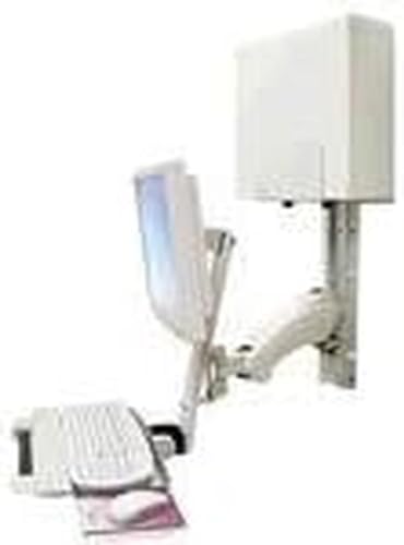 Ergotron HD ComboArm with Medium CPU Holder Black von Ergotron