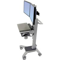 Ergotron Neo-Flex® Dual WideView WorkSpace 2fach PC-/Monitor-Rollwagen 25,4cm (10 ) - 55,9cm (22 von Ergotron