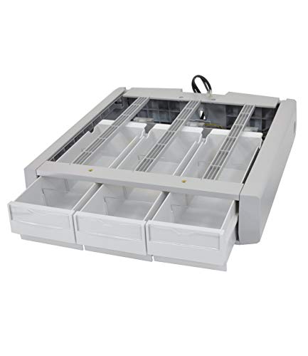 Ergotron Supplemental Triple Drawer Montagekomponente (Schubladenmodul), Grau, Weiß von Ergotron