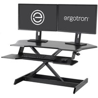 Ergotron WorkFit Corner Steh-Sitz Arbeitsplatz für einen Bildschirm bis 76,2 cm (30") von Ergotron