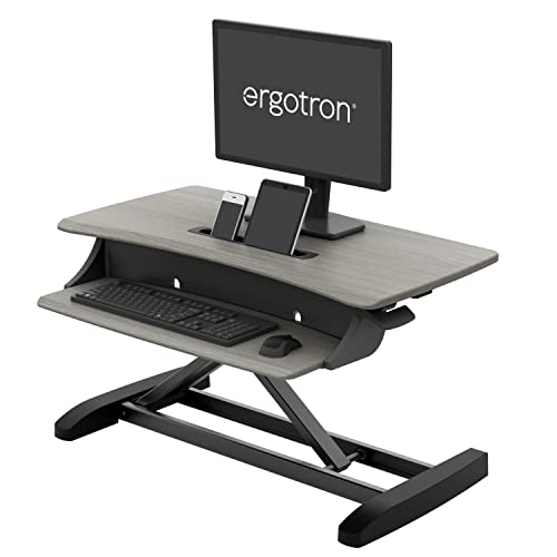 Ergotron WorkFit-Z Mini Sit-Stand Desktop 33-458-917 grau von Ergotron