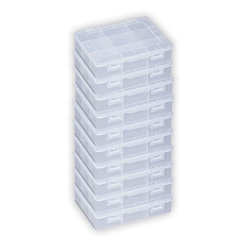 Erhard-Trading 10x EuroPlus Basic 18/9 457190 Sortimentskasten Kiste Kleinteile-Box Kasten Allit von Erhard-Trading