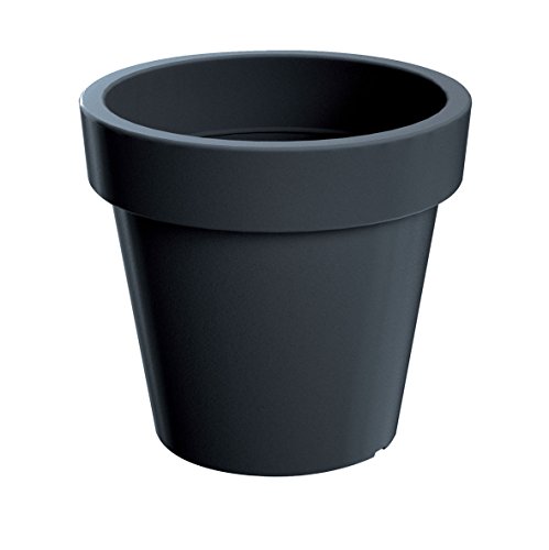 Erhard-Trading Blumentopf Valencia Pflanztopf Übertopf Blumenkübel Kunststoff anthrazit Ø 13 cm Erhard-Trading Blumentopf Valencia Pflanztopf Übertopf Blumenkübel Kunststoff anthrazit Ø 13 cm von Erhard-Trading