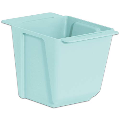 Erhard-Trading Geli Easy Pflanzgef?? f?r Europaletten Pflanztopf Hellbllau Pastell Blumentopf Blumenk?Bel (10x14 cm) von Erhard-Trading