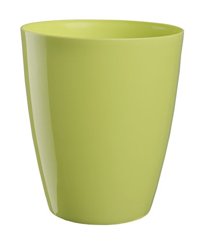 Erhard-Trading Orchideentopf Ornella Blumentopf Pflanztopf Topf Übertopf 13cm Limettengrün Kunststoff von Erhard-Trading