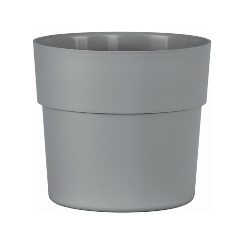 Erhard-Trading Übertopf LIV Verschiedene Größen und Farben Blumentopf (Hellgrau, ? 23 cm) von Erhard-Trading