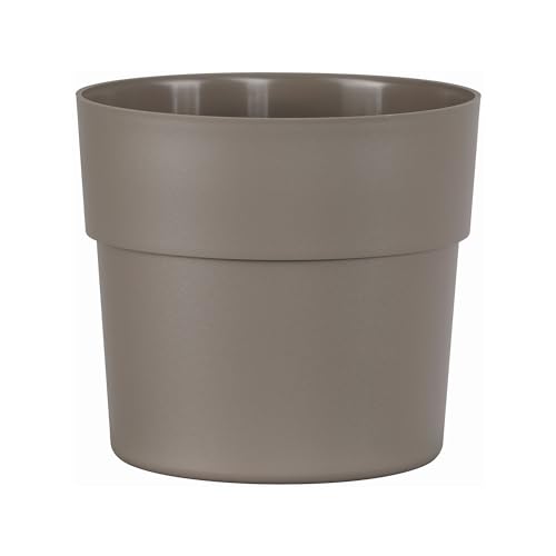 Erhard-Trading Übertopf LIV Verschiedene Größen und Farben Blumentopf (Taupe, 14 cm) von Erhard-Trading