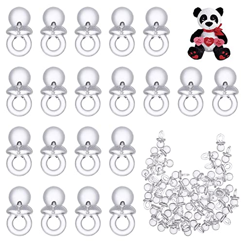 Ericetion 50 Pcs Mini -Baby -Schnuller Für Babypartydekorationen, Tischstreuung, Partybevorzugungen, Spiele Und Aktivitäten von Ericetion