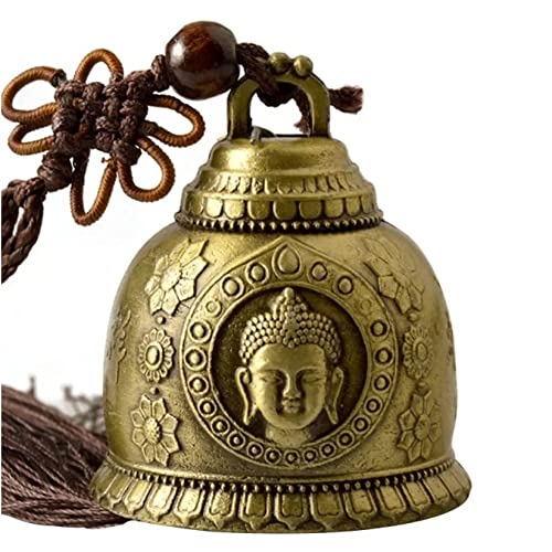 Ericetion Feng Shui Buddhismus Glocke Religiöse Windglocke Buddha Hängende Dekoration Segen Für Glück Wind Chime Auto Dekor Kunsthandwerk von Ericetion