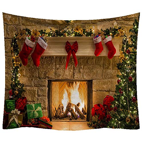 Ericetion Weihnachtsgändere, Weihnachten Frohe Chrismas Baumkamin -strümpfe Wandbehänge Wandteppich Für Schlafzimmer Wohnzimmer Schlafsaal Ericetion Weihnachtsgändere, Weihnachten Frohe Chrismas Baumkamin -strümpfe Wandbehänge Wandteppich Für Schlafzimmer Wohnzimmer Schlafsaal von Ericetion