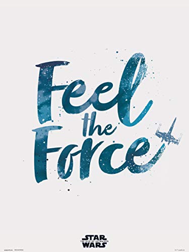 Star Wars Episode IX - Feel The Force, Mehrfarbig, 30 x 40 cm von Erik
