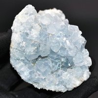 214G Blauer Celestit Kristall - Mahajanga, Madagaskar Natürlicher Mineral Specimen Crystal Cluster Rohkristall von ErikordGems